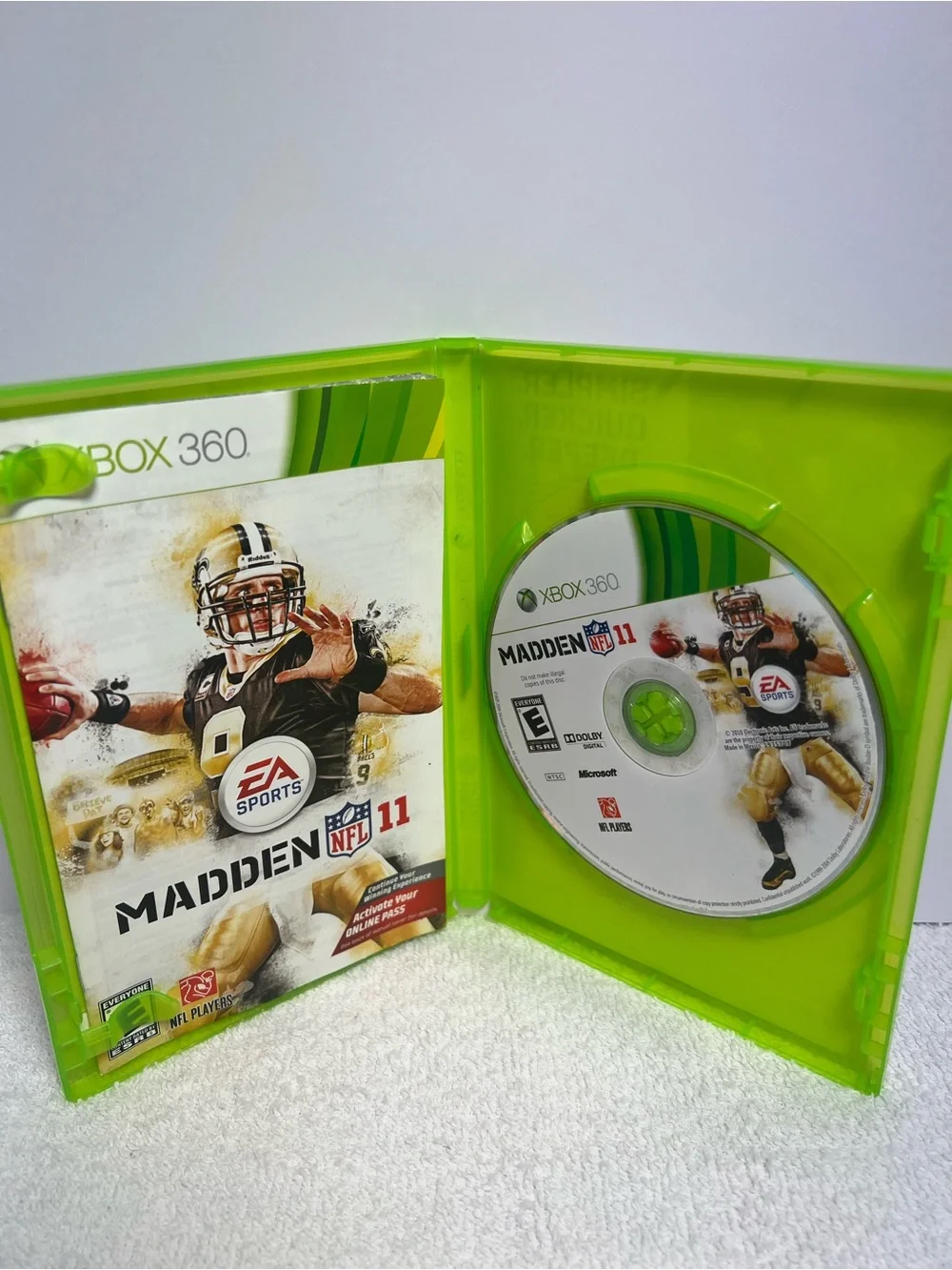 Madden NFL 11 Microsoft Xbox 360 CIB Complete EA Sports Football
